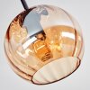 Koyoto Deckenleuchte Glas 15 cm Bernsteinfarben, 5-flammig