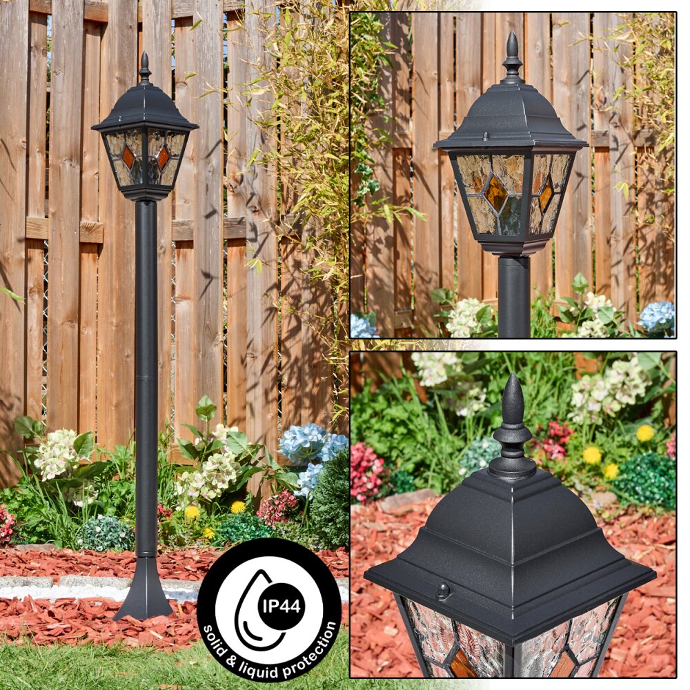 Naofe Wegeleuchte Schwarz, 1-flammig main product photo