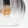 Koyoto Deckenleuchte Glas 15 cm Klar, Rauchfarben, 8-flammig