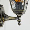Naofe Außenwandleuchte Braun, Gold, 1-flammig