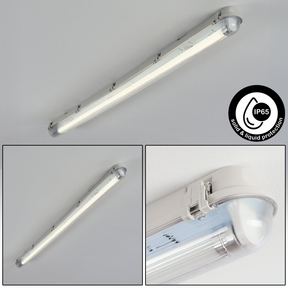 Ilena Deckenleuchte LED Grau, 1-flammig main product photo