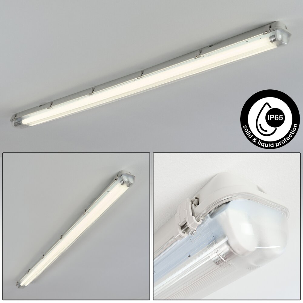 Ilena Deckenleuchte LED Grau, 1-flammig main product photo