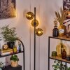 Ripoll Stehleuchte Glas 15 cm Gold, 3-flammig