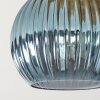 Koyoto Deckenleuchte Glas 15 cm Naturfarben, Schwarz, 3-flammig