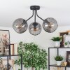 Koyoto Deckenleuchte Glas 15 cm Rauchfarben, 3-flammig