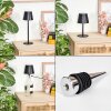 Salgadinho Tischleuchte LED Schwarz, 1-flammig