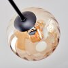 Koyoto Deckenleuchte Glas 15 cm Bernsteinfarben, 6-flammig