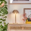 Laken Tischleuchte LED Beige, 1-flammig