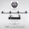 Koyoto Pendelleuchte Glas 15 cm Rauchfarben, 4-flammig