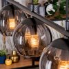 Koyoto Pendelleuchte Glas 15 cm Rauchfarben, 4-flammig