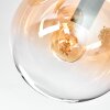 Gastor Deckenleuchte Glas 15 cm Gold, Schwarz, 10-flammig