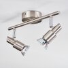 Firan Deckenleuchte LED Nickel-Matt, 2-flammig
