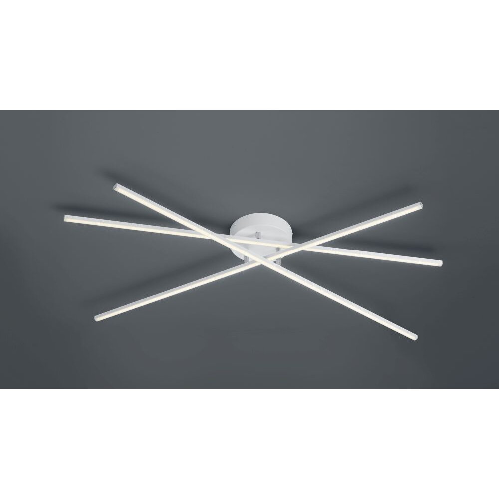 Trio Leuchten TIRIAC Deckenleuchte LED Weiß, 3-flammig main product photo
