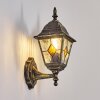 Naofe Außenwandleuchte Braun, Gold, 1-flammig