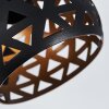 Gomsrud Wandleuchte Schwarz, 1-flammig