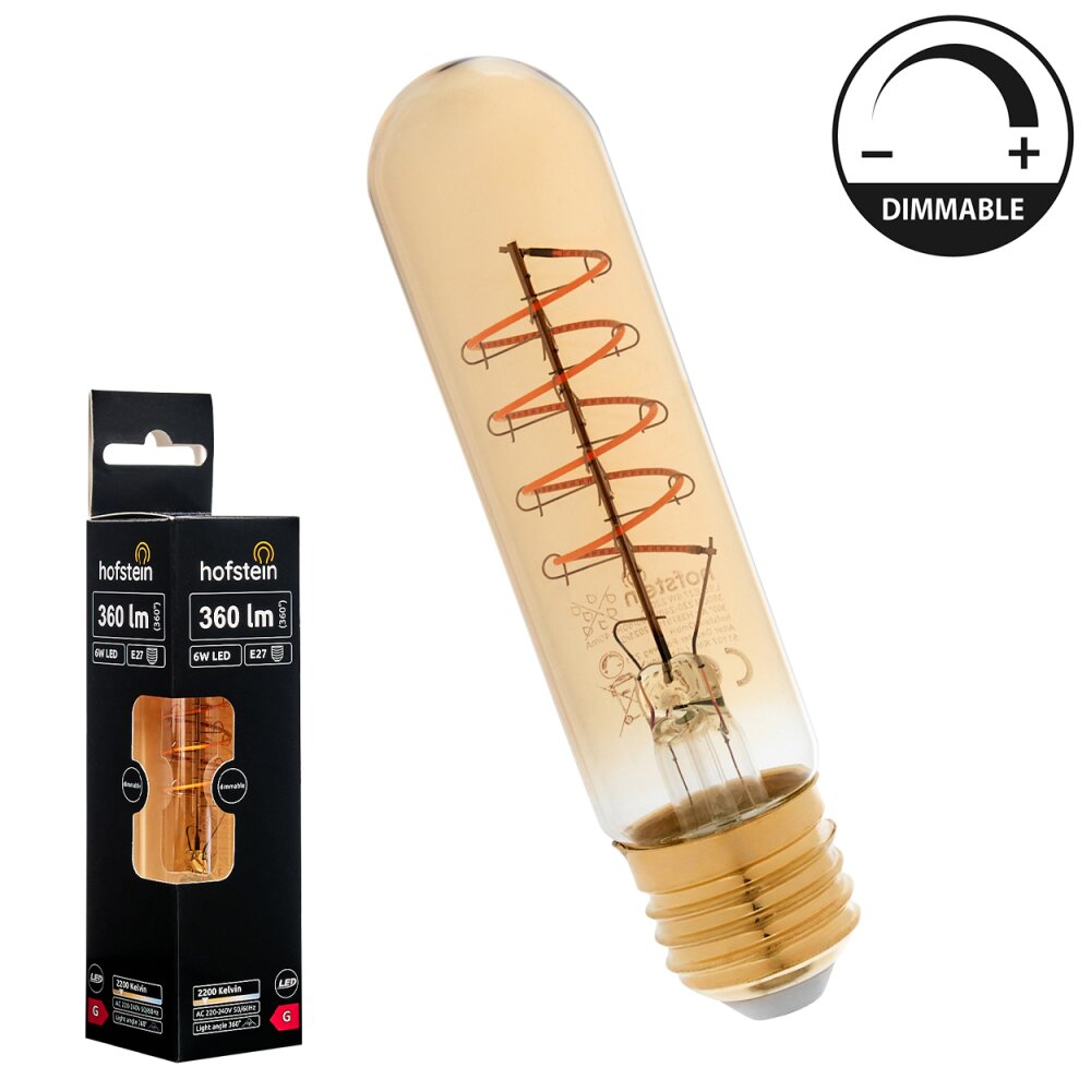LED E27 6 Watt 2200 Kelvin 360 Lumen main product photo