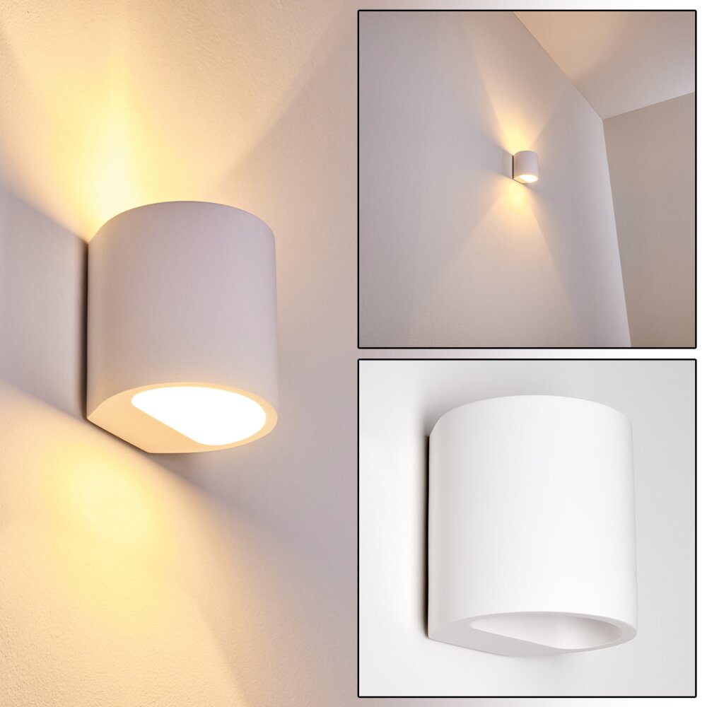 Galpones Wandleuchte Weiß, 1-flammig main product photo
