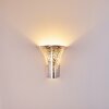 Nerola Wandleuchte Silber, 1-flammig