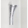 Nerola Wandleuchte Silber, 1-flammig