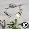 Morges Deckenleuchte LED Chrom, 2-flammig