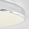 Morges Deckenleuchte LED Chrom, Weiß, 1-flammig