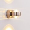 Rio Wandleuchte LED Silber, 2-flammig
