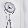 Bagdad Stehleuchte Blau, Chrom, Grau, 1-flammig