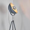Bagdad Stehleuchte Blau, Chrom, Grau, 1-flammig