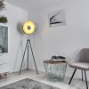 Bagdad Stehleuchte Blau, Chrom, Grau, 1-flammig