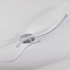 Mohlin Deckenleuchte LED Nickel, Weiß, 2-flammig