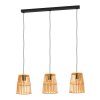 Eglo EYAM Pendelleuchte Schwarz, 3-flammig