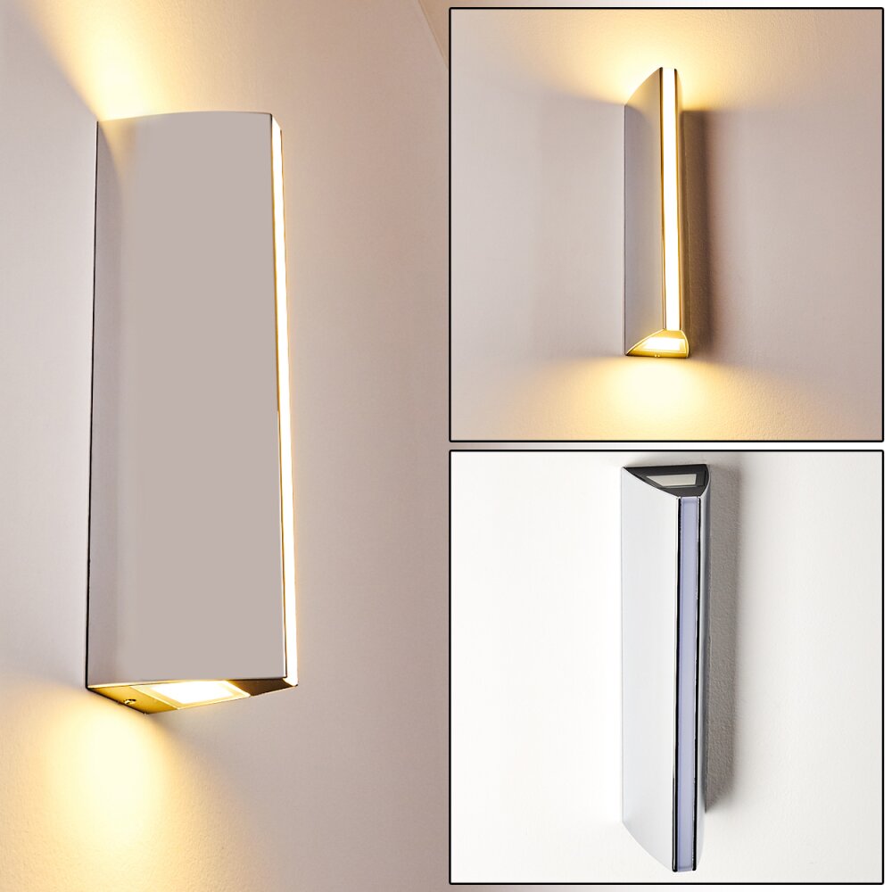 Rotterdamm Außenwandleuchte LED Chrom, 1-flammig main product photo