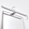 Morges Spiegelleuchte LED Chrom, Weiß, 1-flammig