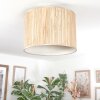 Bongal Deckenleuchte 40 cm beige, Naturfarben, 1-flammig