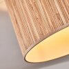 Bongal Deckenleuchte 40 cm beige, Naturfarben, 1-flammig