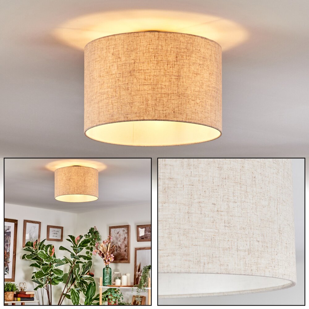 Bassagoda Deckenleuchte 35 cm beige, Weiß, 1-flammig main product photo