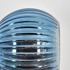 Koyoto Wandleuchte Glas 15 cm Blau, Grün, Kupferfarben, 3-flammig