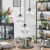 Koyoto Hängeleuchte Glas 20 cm Klar, 3-flammig