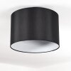 Soungou Deckenleuchte 38 cm Schwarz, Weiß, 1-flammig