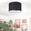 Bassagoda Deckenleuchte 35 cm Schwarz, Weiß, 1-flammig