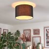 Bassagoda Deckenleuchte 35 cm Schwarz, Weiß, 1-flammig