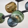 Koyoto Deckenleuchte Glas 15 cm Blau, Gold, Grün, 8-flammig