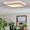 Xarel Deckenleuchte LED Weiß, 1-flammig