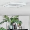 Xarel Deckenleuchte LED Weiß, 1-flammig
