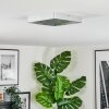 Esmar Deckenleuchte LED Silber, 1-flammig
