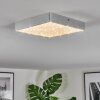 Esmar Deckenleuchte LED Silber, 1-flammig