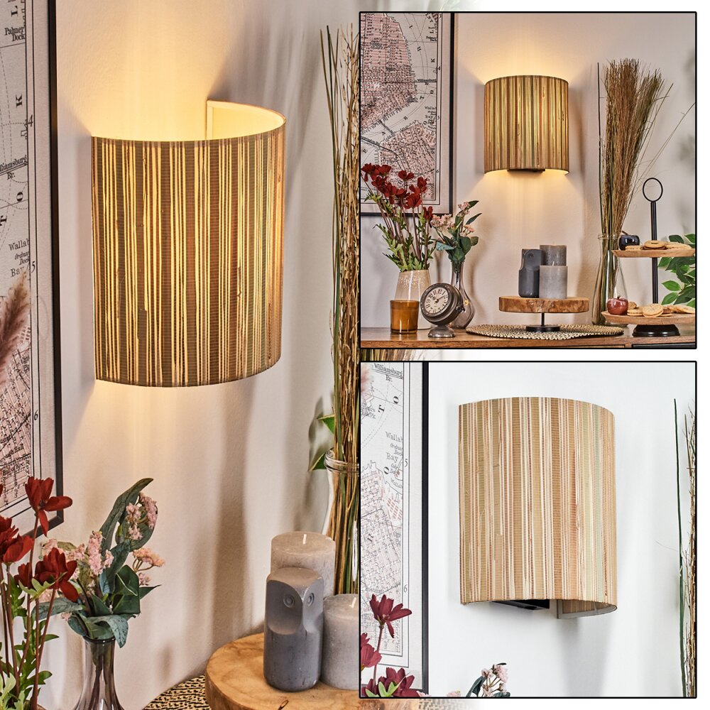 Viadores Wandleuchte Schwarz, 1-flammig main product photo