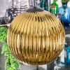 Koyoto Hängeleuchte Glas 15 cm, 20 cm, 25 cm, 30 cm Gold, 4-flammig