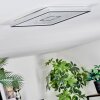 Simonstorp Deckenleuchte LED Silber, Weiß, 1-flammig