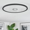 Simonstorp Deckenleuchte LED Schwarz, Weiß, 1-flammig
